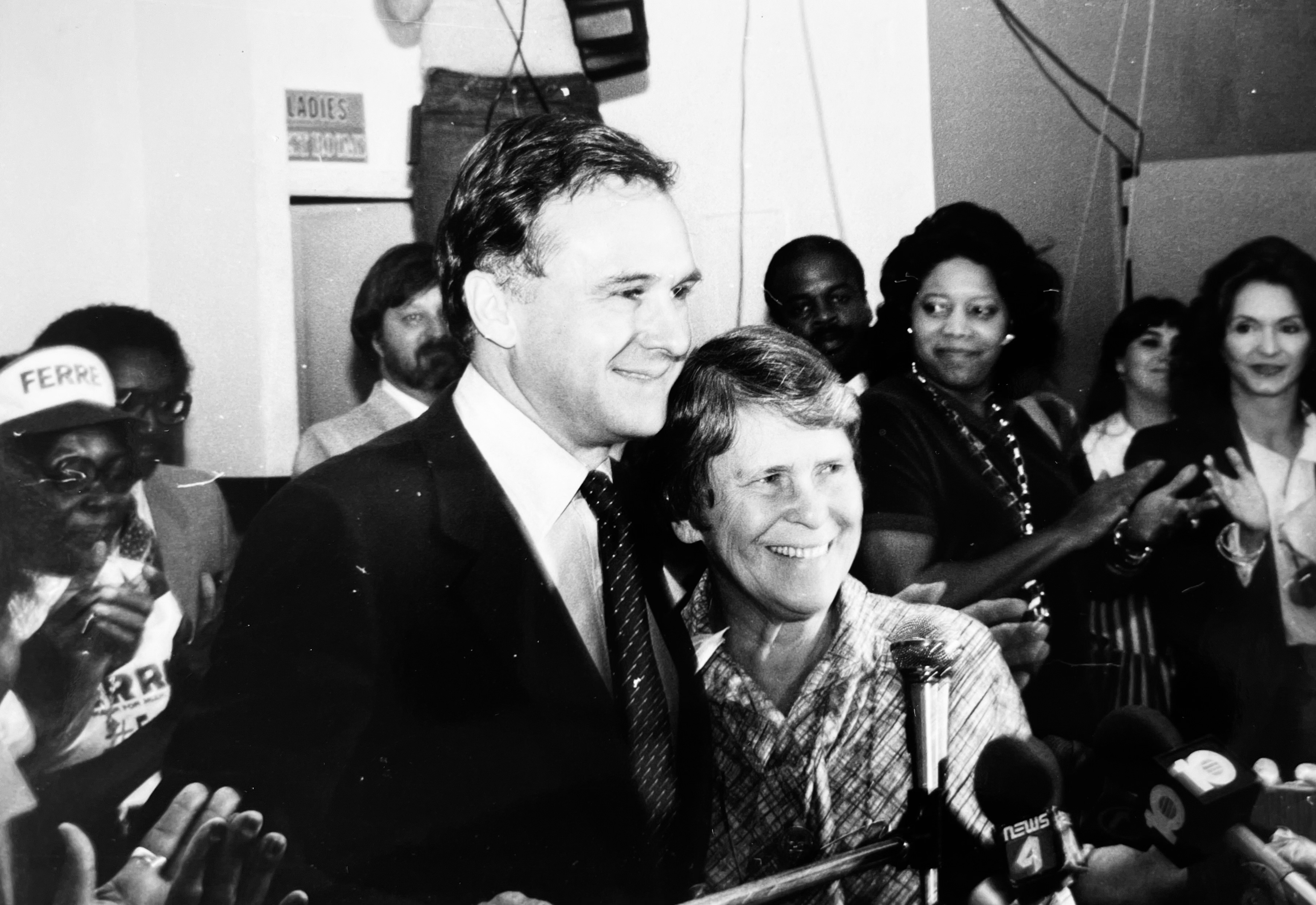 MAF with Sister Isolina Ferré Missionary Nun from Puerto Rico (his godmother and aunt), 1980s